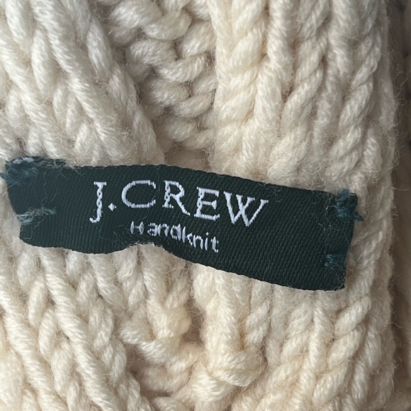 J. Crew hand knit Pom Pom beanie - Picture 3 of 3